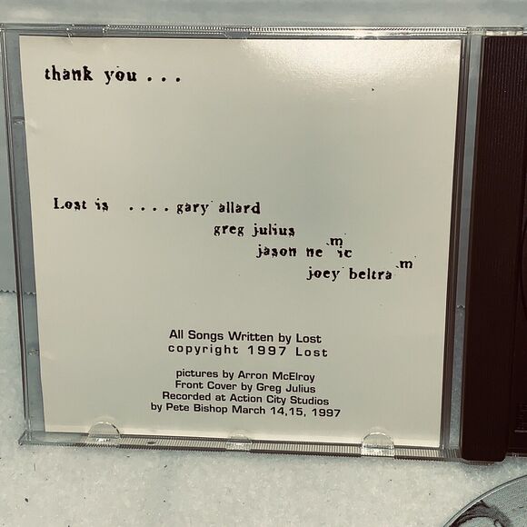 Lost CD Private Label If It Lends Itself To That 12 Songs Munroe Falls OH 1997 - Picture 8 of 10